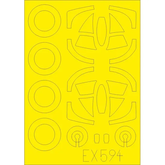 Eduard EX594 1/48 A-4F TFace Sticker for Aircraft