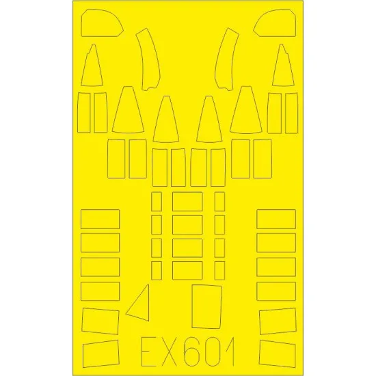 Eduard EX601 1/48 Defiant NF.I Sticker for Aircraft