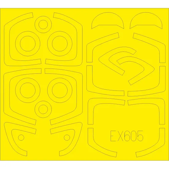 Eduard EX605 1/48 L-39 TFace Sticker for Aircraft