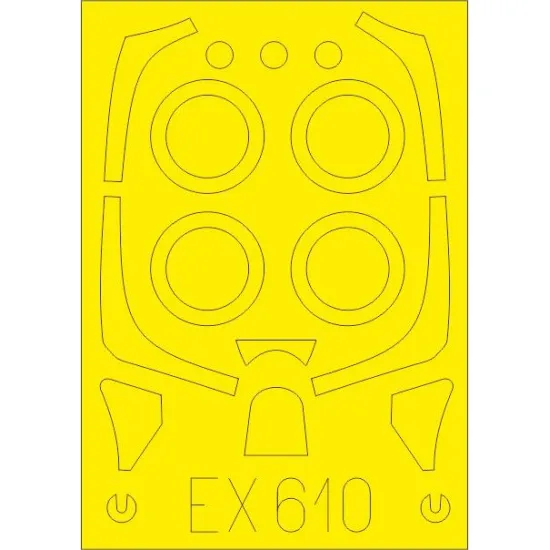 Eduard EX610 1/48 Spitfire F.Mk.22/24 Sticker for Aircraft
