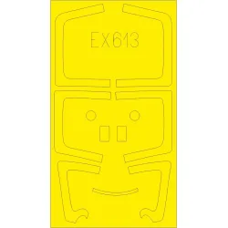 Eduard EX613 1/48 Su-27UB Sticker for Aircraft