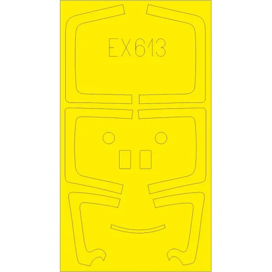 Eduard EX613 1/48 Su-27UB Sticker for Aircraft