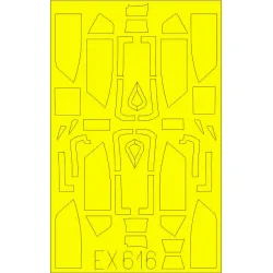 Eduard EX616 1/48 Bf 109G-14 TFace Sticker for Aircraft