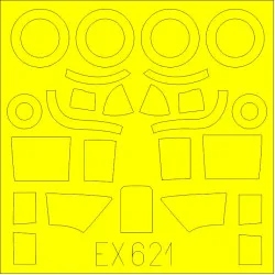 Eduard EX621 1/48 Beaufighter TF.X Sticker for Aircraft