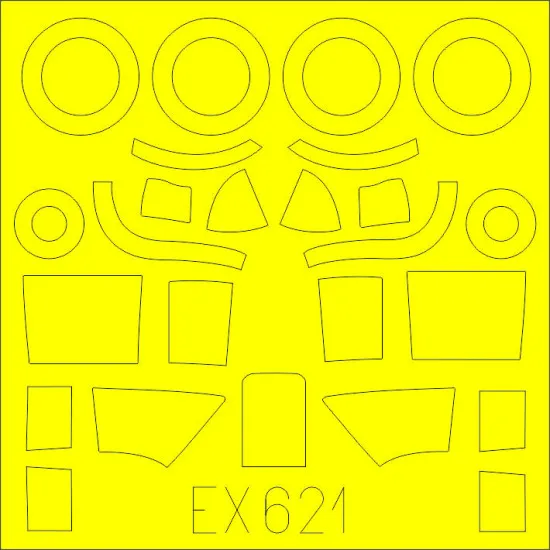 Eduard EX621 1/48 Beaufighter TF.X Sticker for Aircraft