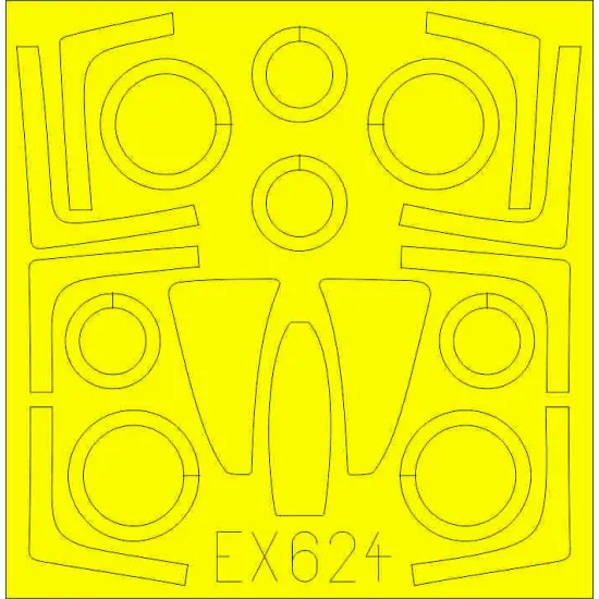Eduard EX624 1/48 F-14D Sticker for Aircraft