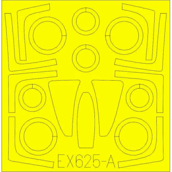 Eduard EX625 1/48 F-14D TFace Sticker for Aircraft