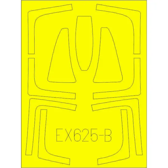 Eduard EX625 1/48 F-14D TFace Sticker for Aircraft