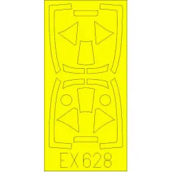Eduard EX628 1/48 Tempest Mk.V TFace Sticker for Aircraft