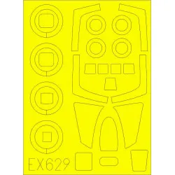 Eduard EX629 1/48 RF-101C/G/H Sticker for Aircraft