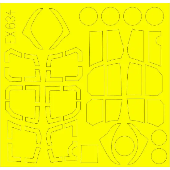 Eduard EX634 1/48 He 219 TFace Sticker for Aircraft