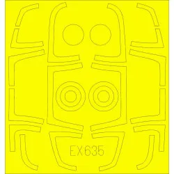 Eduard EX635 1/48 F-15C MSIP II TFace Sticker for Aircraft