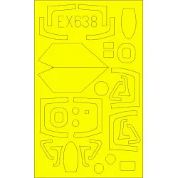 Eduard EX638 1/48 MiG-21PFM TFace Sticker for Aircraft
