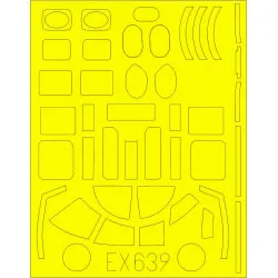 Eduard EX639 1/48 B-25G Sticker for Aircraft