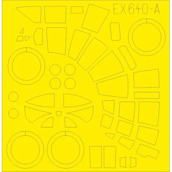 Eduard EX640 1/48 He 111H-16 Sticker for Aircraft
