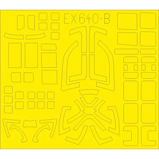 Eduard EX640 1/48 He 111H-16 Sticker for Aircraft