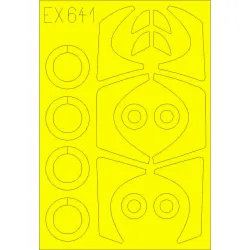 Eduard EX641 1/48 Rafale C Sticker for Aircraft