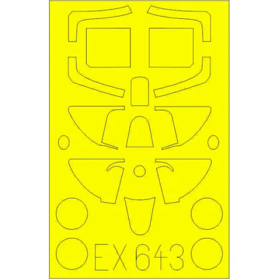 Eduard EX643 1/48 Spitfire Mk.I Sticker for Aircraft