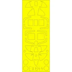 Eduard EX644 1/48 Spitfire Mk.I TFace Sticker for Aircraft