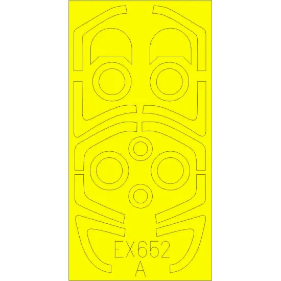 Eduard EX652 1/48 L-39MS/L-59 TFace Sticker for Aircraft