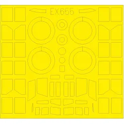 Eduard EX655 1/48 Ju 52 Sticker for Aircraft