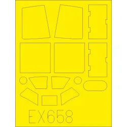 Eduard EX658 1/48 Yak-1b Sticker for Aircraft