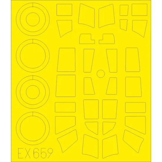 Eduard EX659 1/48 Do 217N-1 Sticker for Aircraft