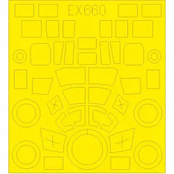 Eduard EX660 1/48 Si 204D Sticker for Aircraft