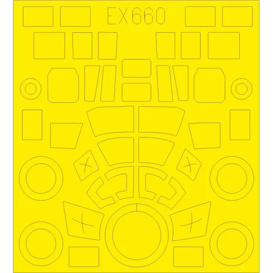 Eduard EX660 1/48 Si 204D Sticker for Aircraft