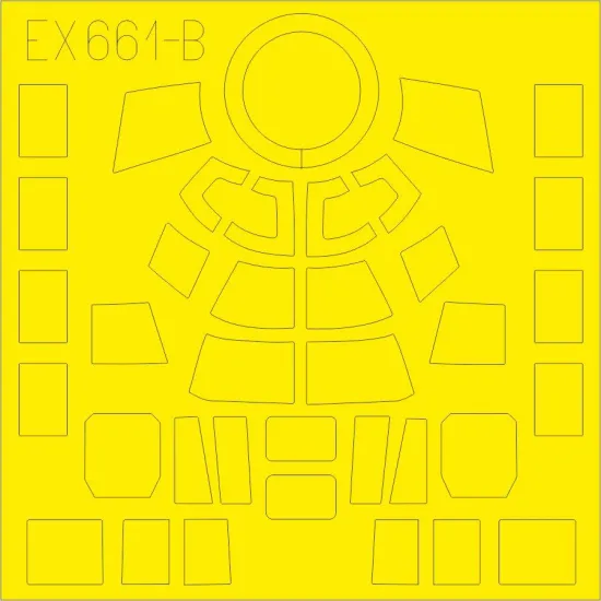 Eduard EX661 1/48 Si 204D TFace Sticker for Aircraft