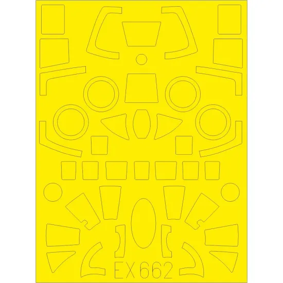 Eduard EX662 1/48 Il-28T Sticker for Aircraft