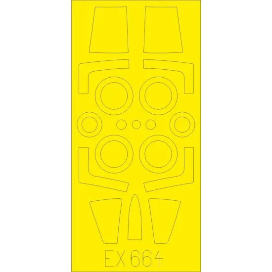 Eduard EX664 1/48 F-104G Sticker for Aircraft