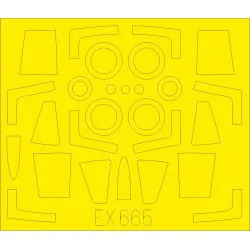 Eduard EX665 1/48 F-104G TFace Sticker for Aircraft
