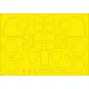 Eduard EX666 1/48 P-38F/G Sticker for Aircraft