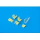 Eduard EX667 1/48 P-38F/G TFace Sticker for Aircraft