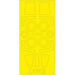 Eduard EX668 1/48 F-104J Sticker for Aircraft
