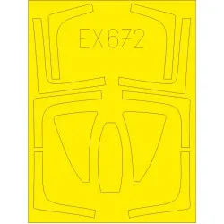 Eduard EX672 1/48 F-14D Sticker for Aircraft