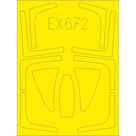 Eduard EX672 1/48 F-14D Sticker for Aircraft