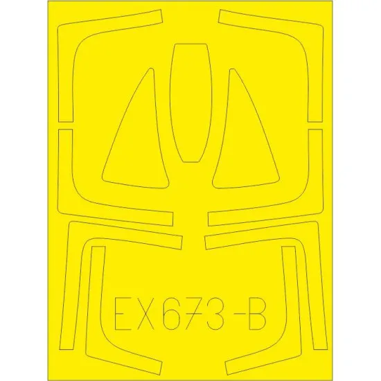 Eduard EX673 1/48 F-14D TFace Sticker for Aircraft
