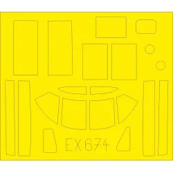 Eduard EX674 1/48 B-26B-50 Invader Sticker for Aircraft