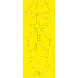 Eduard EX677 1/48 Fw 190A-8 Weekend Sticker for Aircraft