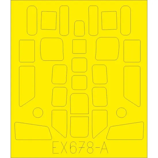 Eduard EX678 1/48 B-17G Sticker for Aircraft