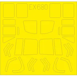 Eduard EX680 1/48 UH-1N Sticker for Aircraft
