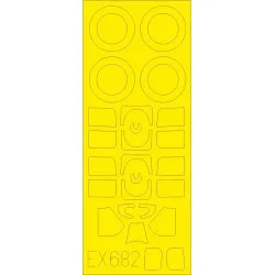 Eduard EX682 1/48 F6F-3 Weekend Sticker for Aircraft