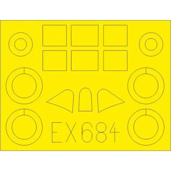 Eduard EX684 1/48 Re.2005 Sticker for Aircraft