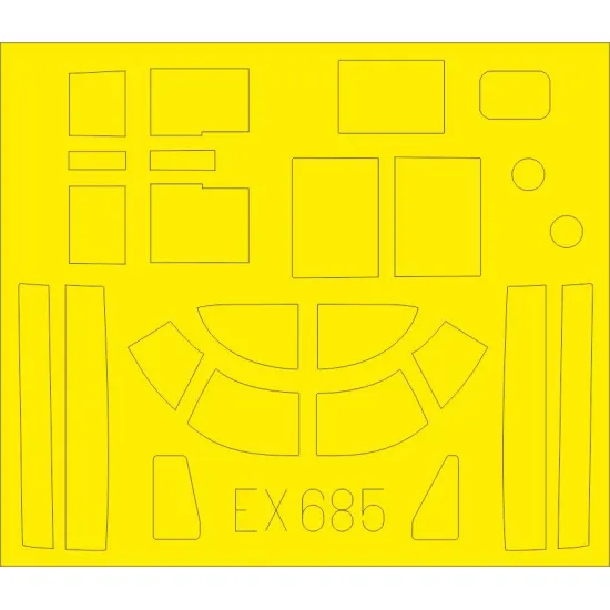 Eduard EX685 1/48 A-26B Sticker for Aircraft