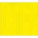 Eduard EX687 1/48 B-17G antiglare panels (DL & BO production) Sticker for Aircraft