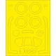 Eduard EX689 1/48 P-51D-5 Sticker for Aircraft