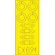 Eduard EX691 1/48 Tiger Moth Sticker for Aircraft