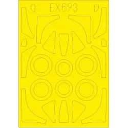Eduard EX693 1/48 FJ-2 Fury TFace Sticker for Aircraft